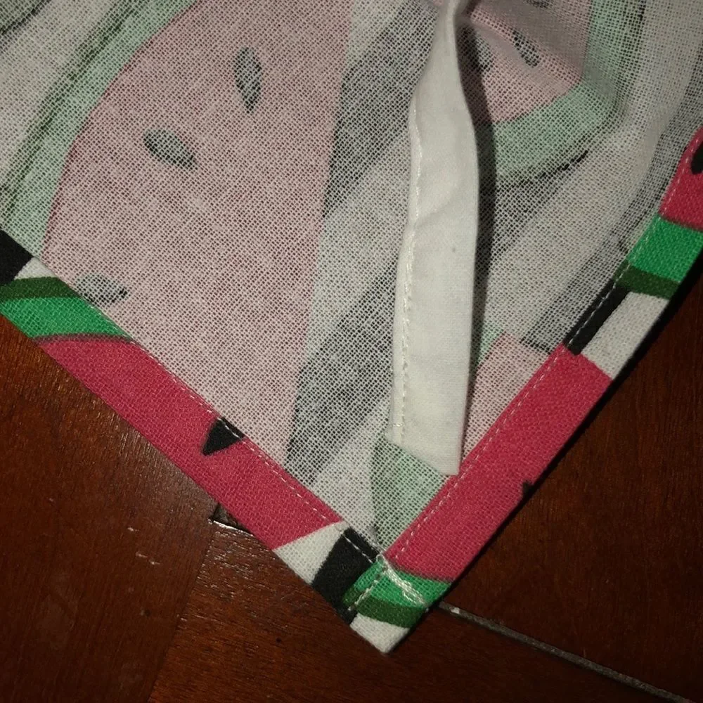 Mabelle Home Collection Watermelon Print Cotton Apron